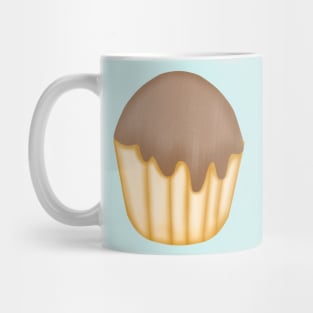 Cute chocolate cupcake. Mug